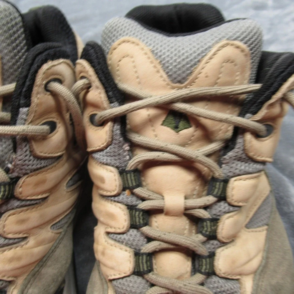 Vasque Stealth GTX Boots Men 14M Hiking Gray XCR GoreTex Waterproof Leather 7388